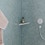 Immagine di Hansgrohe ADDSTORIS cestino angolare, finitura cromo 41741000