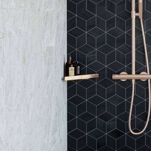 Immagine di Hansgrohe ADDSTORIS cestino angolare, finitura cromo 41741000