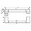 Immagine di Hansgrohe ADDSTORIS maniglia, finitura cromo 41744000