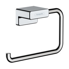 Immagine di Hansgrohe ADDSTORIS porta rotolo senza copertura, finitura cromo 41771000