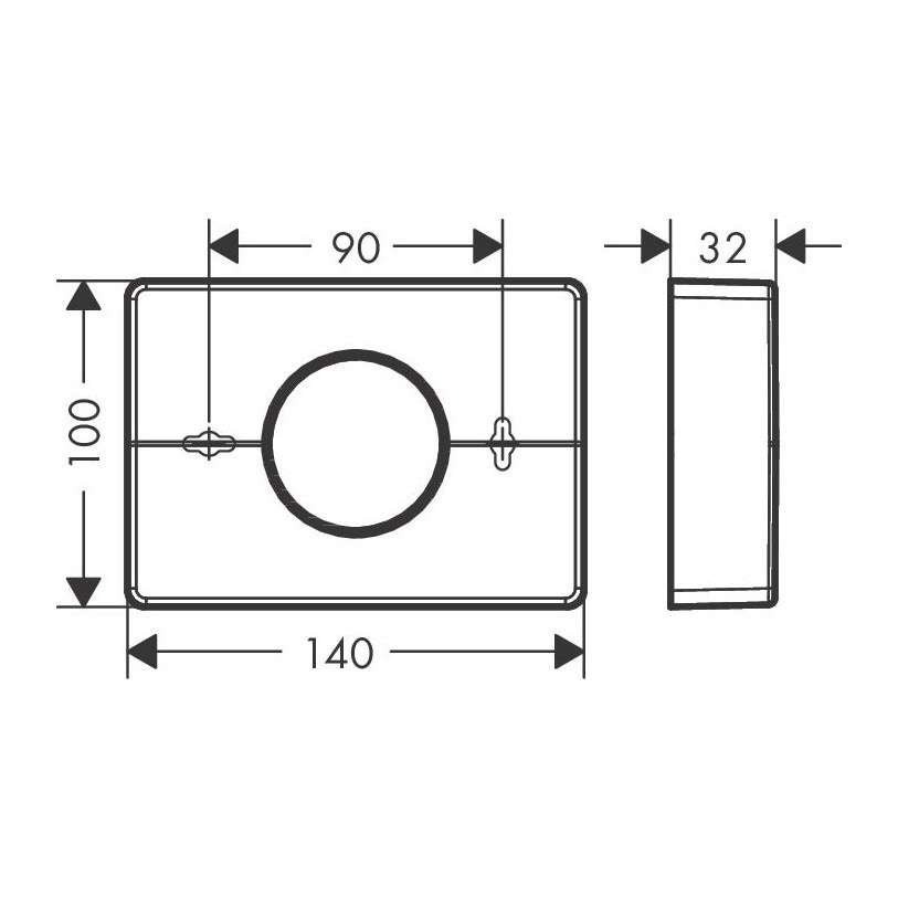 Immagine di Hansgrohe ADDSTORIS distributore di sacchetti ignienici, finitura cromo 41773000
