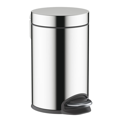 Immagine di Hansgrohe ADDSTORIS cestino a pedale, finitura cromo 41775000