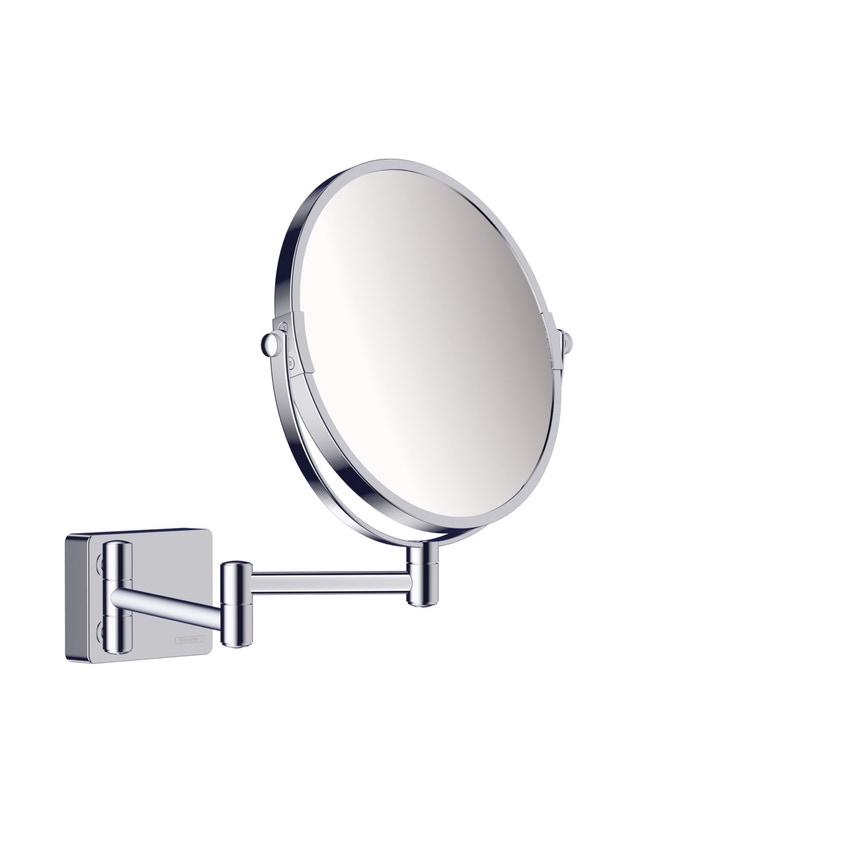 Immagine di Hansgrohe ADDSTORIS specchio da rasatura, finitura cromo 41791000