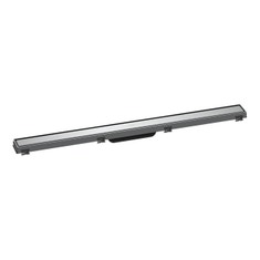 Immagine di Hansgrohe RAINDRAIN MATCH canalina doccia lineare 120 cm, con cornice ad altezza regolabile, finitura cromo 56042000