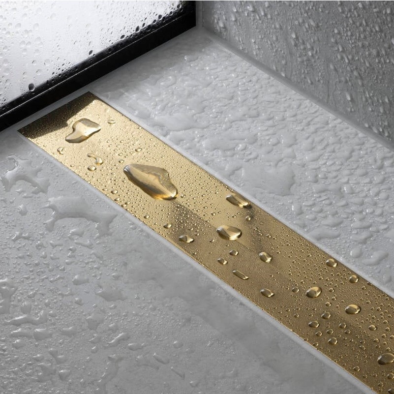 Immagine di Hansgrohe RAINDRAI FLEX canalina doccia lineare 70 cm, lunghezza rifilabile, finitura cromo 56043000