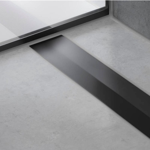 Immagine di Hansgrohe RAINDRAI FLEX canalina doccia lineare 70 cm, lunghezza rifilabile, finitura cromo 56043000