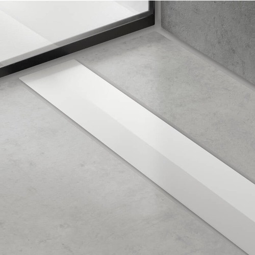 Immagine di Hansgrohe RAINDRAI FLEX canalina doccia lineare 70 cm, lunghezza rifilabile, finitura cromo 56043000