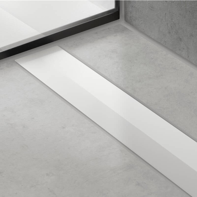 Immagine di Hansgrohe RAINDRAI FLEX canalina doccia lineare 70 cm, lunghezza rifilabile, finitura cromo 56043000