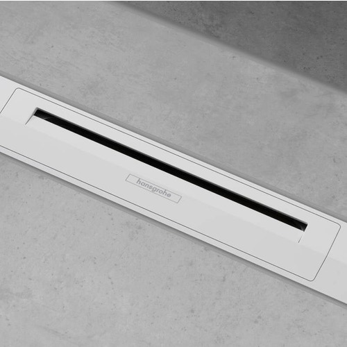 Immagine di Hansgrohe RAINDRAI FLEX canalina doccia lineare 70 cm, lunghezza rifilabile, finitura cromo 56043000