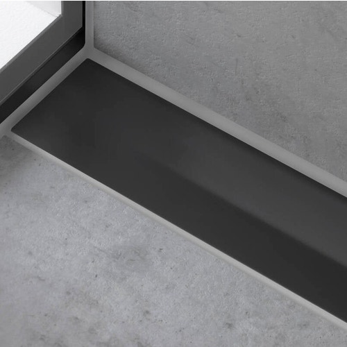 Immagine di Hansgrohe RAINDRAIN FLEX canalina doccia 70 cm, lunghezza rifilabile per montaggio filo muro, finitura cromo 56050000