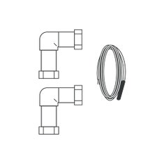 Immagine di Vaillant Set idraulico per 1 VFK 135/3 D tetto inclinato e piano 0010033837