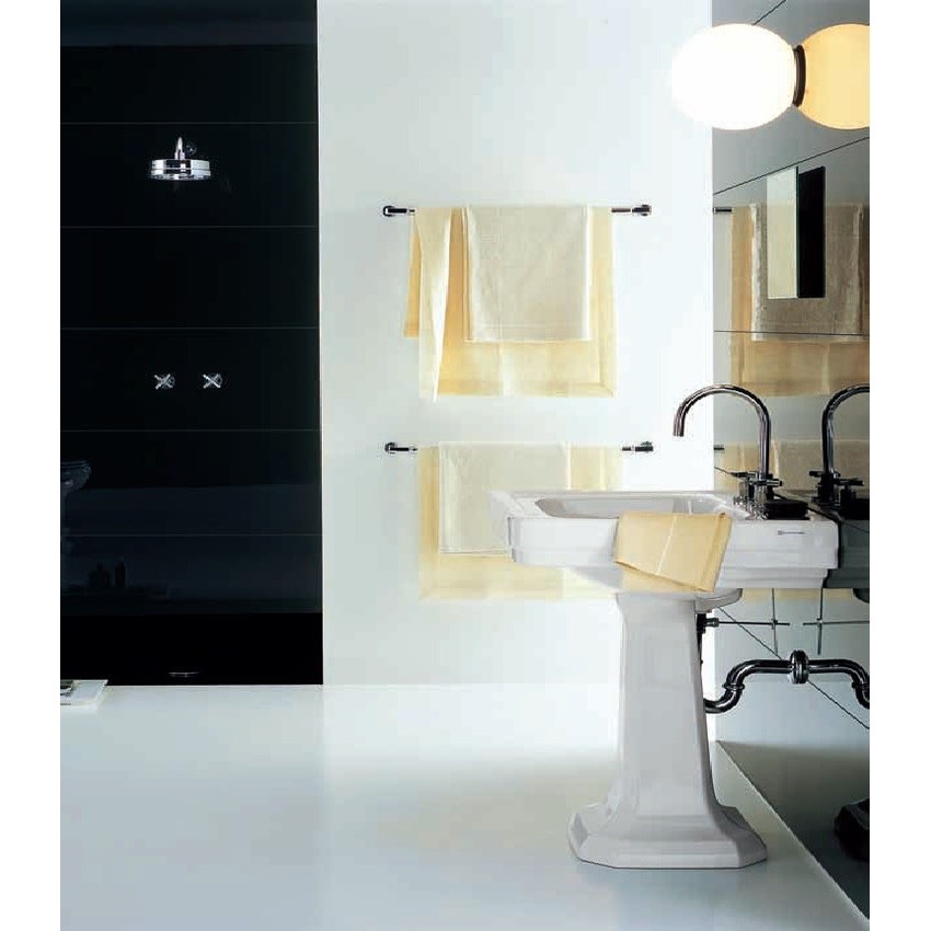 Immagine di Pozzi Ginori Montebianco lavabo Lavabo 73 a 3 fori, bianco 07020000