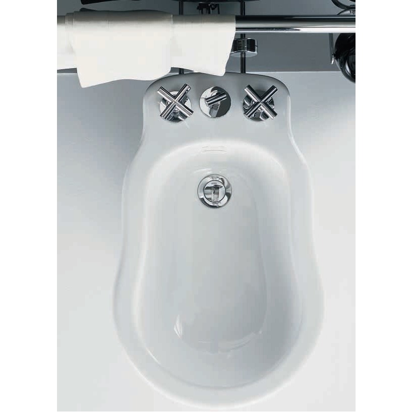 Immagine di Pozzi Ginori Montebianco bidet a tre fori, bianco 07201000