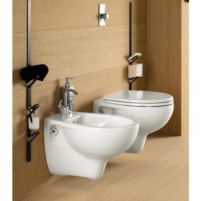 Immagine di Pozzi Ginori Colibrì 2 vaso sospeso, bianco 63312000