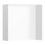 Immagine di Hansgrohe XTRASTORIS MINIMALISTIC nicchia ad incasso senza cornice L.30 H.30 P.14 cm, colore bianco finitura opaco 56079700