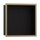 Hansgrohe XTRASTORIS INDIVIDUAL nicchia ad incasso L.30 H.30 P.10 cm, colore nero finitura opaco, con cornice colore bronzo finitura opaco 56098140