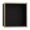 Immagine di Hansgrohe XTRASTORIS INDIVIDUAL nicchia ad incasso L.30 H.30 P.10 cm, colore nero finitura opaco, con cornice colore bronzo finitura opaco 56098140