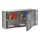 Hansgrohe XTRASTORIS SAFE nicchia ad incasso con porta, piastrellabile, con valvole integrate, L.30 H.15 P.10 cm, finitura acciaio optic 56100800