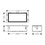 Immagine di Hansgrohe XTRASTORIS SAFE nicchia ad incasso con porta, piastrellabile, con valvole integrate, L.30 H.15 P.10 cm, finitura acciaio optic 56100800