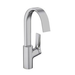 Immagine di Hansgrohe VIVENIS miscelatore monocomando lavabo 210, con bocca orientabile e salterello, finitura cromo 75030000