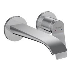 Immagine di Hansgrohe VIVENIS miscelatore monocomando lavabo, ad incasso, a parete, con bocca di erogazione P.19,5 cm, finitura cromo 75050000