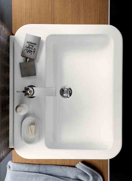 Immagine di Pozzi Ginori Easy.02 lavabo 65, bianco 42065000