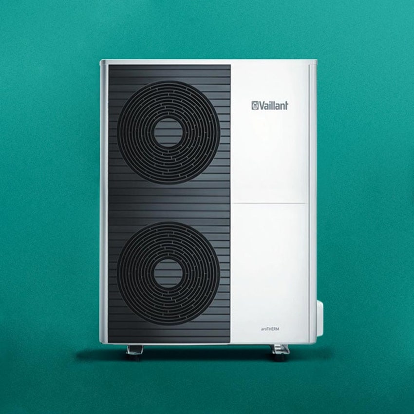 Immagine di Vaillant Kit aroTHERM split VWL 125/5 AS 400V S3 Pompa di calore aria/acqua trifase + VWL 127/5 IS Modulo Murale 0010038600