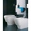 Immagine di Pozzi Ginori Q3 vaso con scarico multi a parete o a pavimento completo di sedile, bianco 43340000