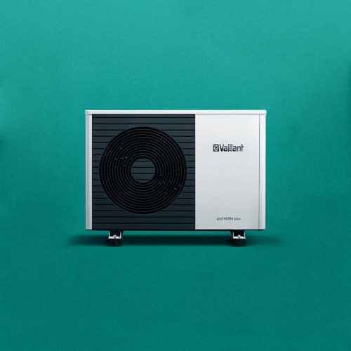 Immagine di Vaillant Kit aroTHERM plus VWL 55/6 A 230V S3 Pompa di calore aria/acqua monoblocco monofase + uniTOWER plus VIH QW 190/6 E Modulo a basamento con resistenza 0010038560