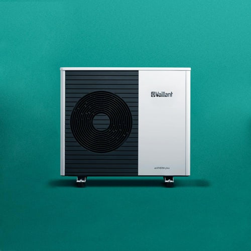 Immagine di Vaillant Kit aroTHERM plus VWL 65/6 A 230V S3 Pompa di calore aria/acqua monoblocco monofase + uniTOWER plus VIH QW 190/6 E Modulo a basamento con resistenza 0010038562