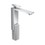 Immagine di Axor EDGE miscelatore monocomando lavabo 280, con set di scarico push-open, e taglio a diamante, finitura cromo 46031000