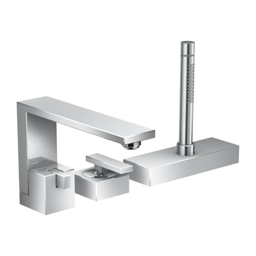 Immagine di Axor EDGE rubinetteria 3 fori, bordo vasca, finitura cromo 46430000