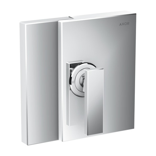 Immagine di Axor EDGE set esterno monocomando doccia, ad incasso, finitura cromo 46650000