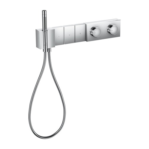 Immagine di Axor EDGE modulo termostatico Select 540/100, ad incasso, 3 utenze, finitura cromo 46710000