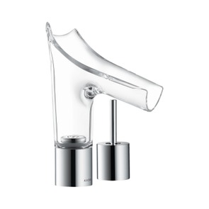 Immagine di Axor STARCK V miscelatore per lavabo a 2 fori 110, con set di scarico, finitura cromo 12115000