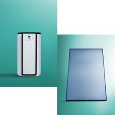 Immagine di Vaillant Kit solare auroTHERM con bollitore ACS da 150 litri 0020221232