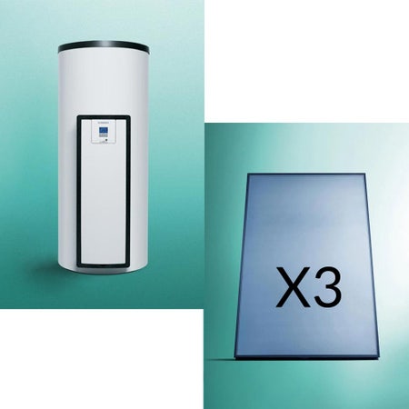 Immagine di Vaillant Kit solare auroTHERM con bollitore ACS da 350 litri 0020222127