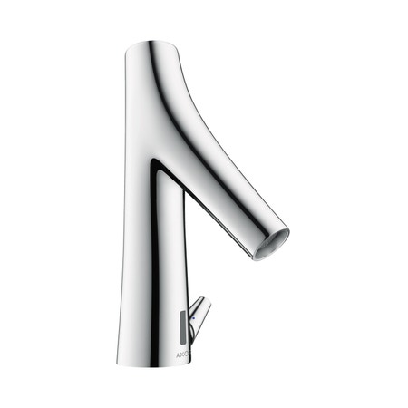 Immagine di Axor STARCK ORGANIC miscelatore elettronico lavabo, con leva di regolazione temperatura, con batterie da 6V, finitura cromo 12171000