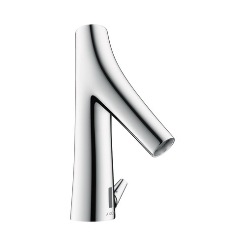 Immagine di Axor STARCK ORGANIC miscelatore elettronico lavabo, con leva di regolazione temperatura, con batterie da 6V, finitura cromo 12171000