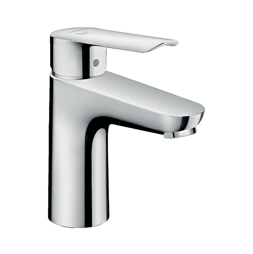 Immagine di Hansgrohe LOGIS E miscelatore monocomando lavabo 100, CoolStart, con piletta in ottone, finitura cromo 71176000