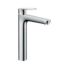 Immagine di Hansgrohe LOGIS E miscelatore monocomando catino 230, con piletta in ottone, finitura cromo 71238000