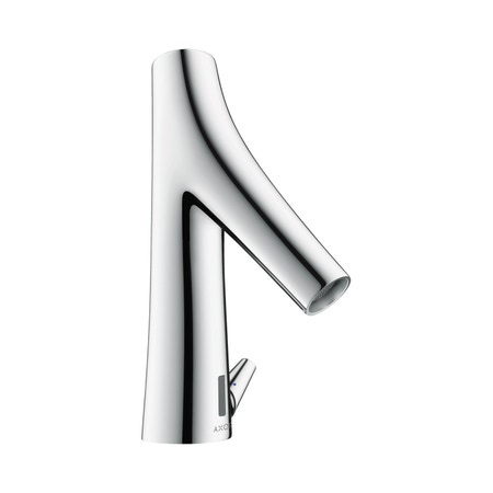 Immagine di Axor STARCK ORGANIC miscelatore elettronico lavabo, con leva di regolazione temperatura e alimentazione a batteria, finitura cromo 12173000