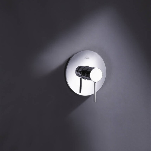 Immagine di Axor STARCK miscelatore monocomando doccia, ad incasso, con maniglia ad astina, finitura cromo 10616000