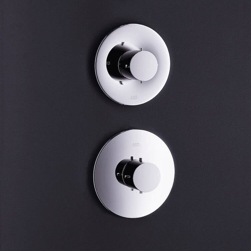 Immagine di Axor STARCK set esterno termostatico ad incasso, a grande portata, finitura cromo 10715000