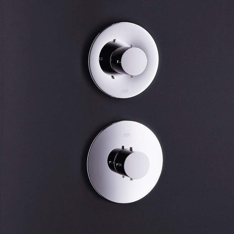 Immagine di Axor STARCK set esterno termostatico ad incasso, a grande portata, finitura cromo 10715000