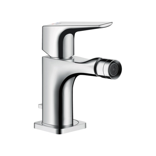 Immagine di Axor CITTERIO E set rubinetteria con miscelatore lavabo con scarico e miscelatore bidet con scarico, con maniglia a leva, finitura cromo SETCITE001