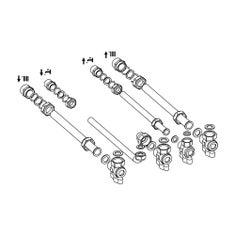 Immagine di Ariston Kit prima installazione (4 rubinetti) 3318228