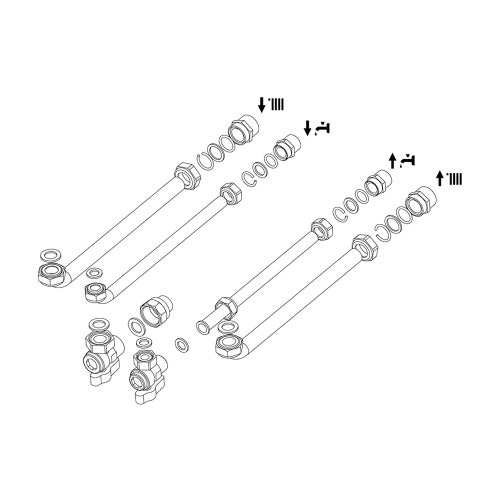 Immagine di Ariston Kit prima installazione (2 rubinetti) 3318224