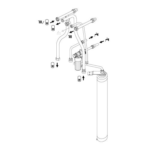 Immagine di Ariston Kit collegamento bollitore MULTI 3318334