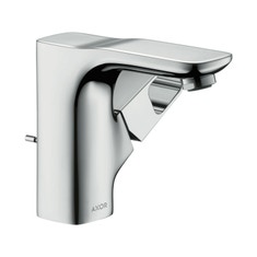 Immagine di Axor URQUIOLA miscelatore monocomando lavabo 110, con set di scarico pop-up, finitura cromo 11025000